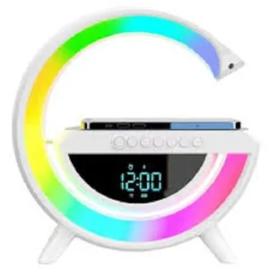 شارژر بی سیم و چراغ رومیزی اسپیکر دار BT-3401 15W