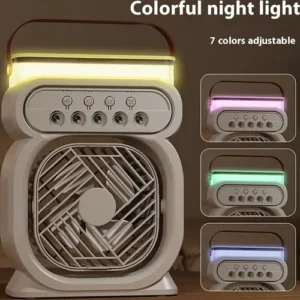 پنکه رومیزی مه پاش Multi Function Humidifier Fan