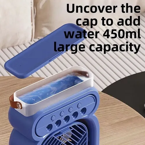 پنکه رومیزی مه پاش Multi Function Humidifier Fan