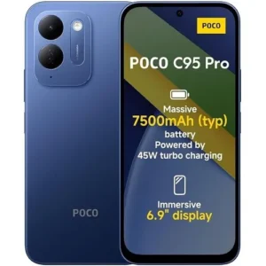 گوشی موبایل شیائومی مدل Poco C95 Pro دو سیم کارت ظرفیت 256 گیگابایت و رم 8 گیگابایت