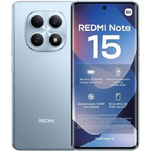 گوشی شیائومی Redmi Note 15 | حافظه 256 رم 8 گیگابایت